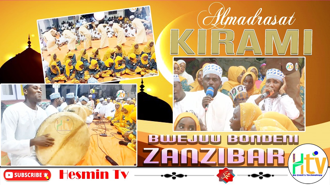 Hawa hapa Wakali wa dufu Zanzibar Al-Madraasatul Sirajatul Khairiya ( Kirami )Bwejuu Zanzibar