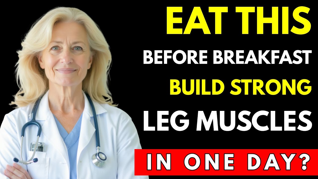Seniors: Eat This Every Morning to Prevent Leg Muscle Loss | Healthy Aging