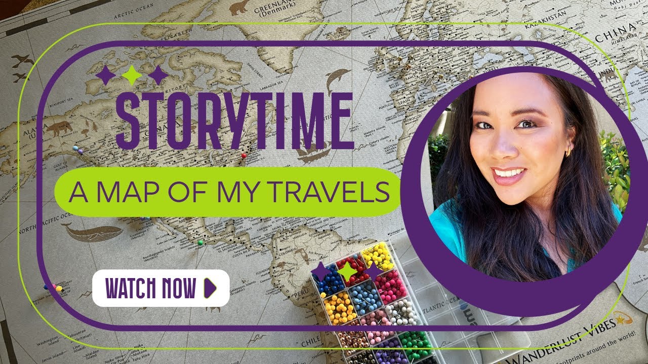 Storytime | A Map of My Travels | Pinning Every Place I’ve Visited | Travel Map 