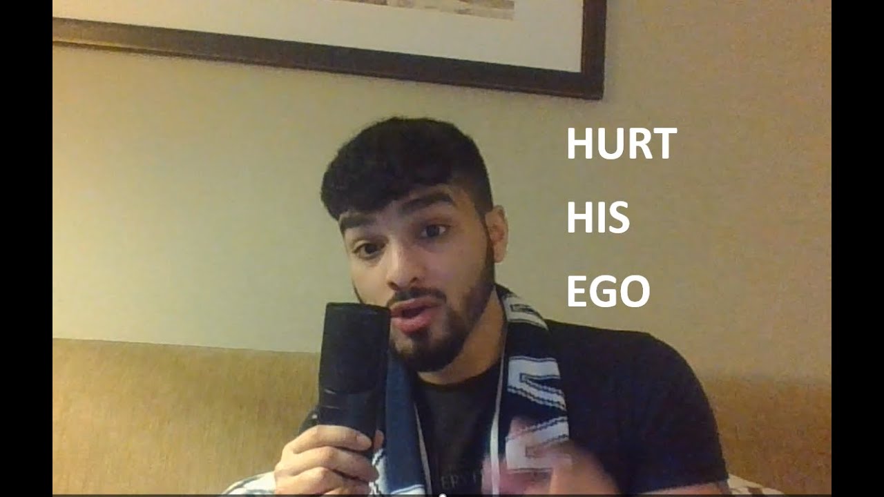 Hurt his ego!