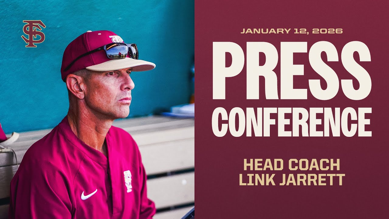 FSU Baseball | Preseason Press Conference with Link Jarrett