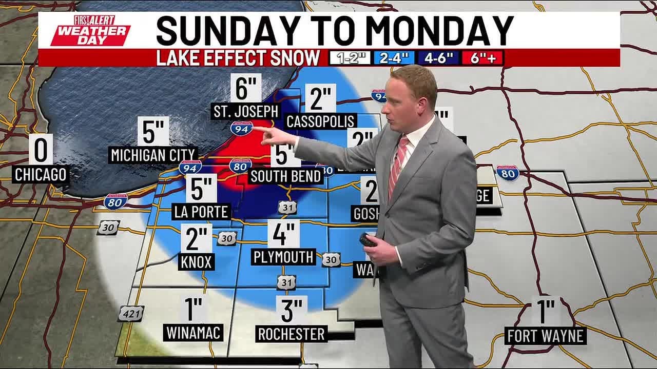 First Alert Weather Day Sunday to Monday - Feb. 20, 2026 11 p.m. Update