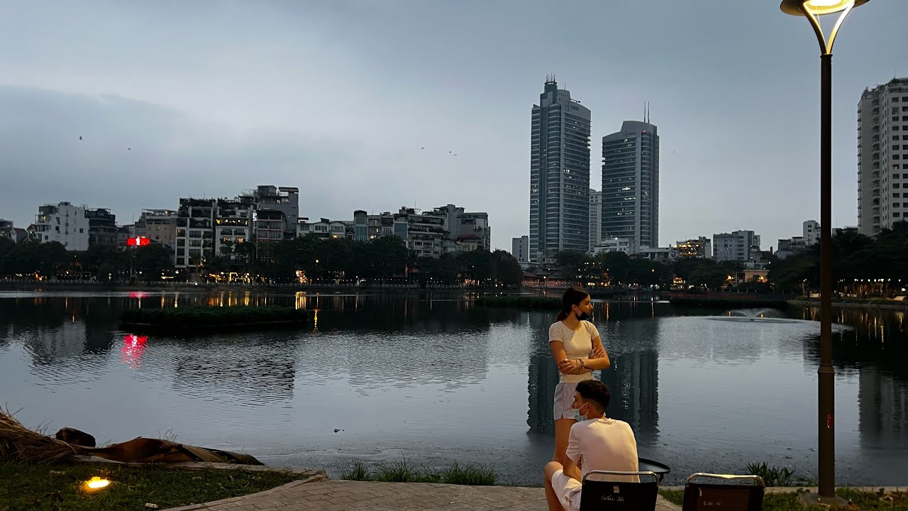 Walking Hanoi, Vietnam | Cat Linh, Ho Chi Minh's Mausoleum, Quan Thanh Temple, Trúc Bạch Lake