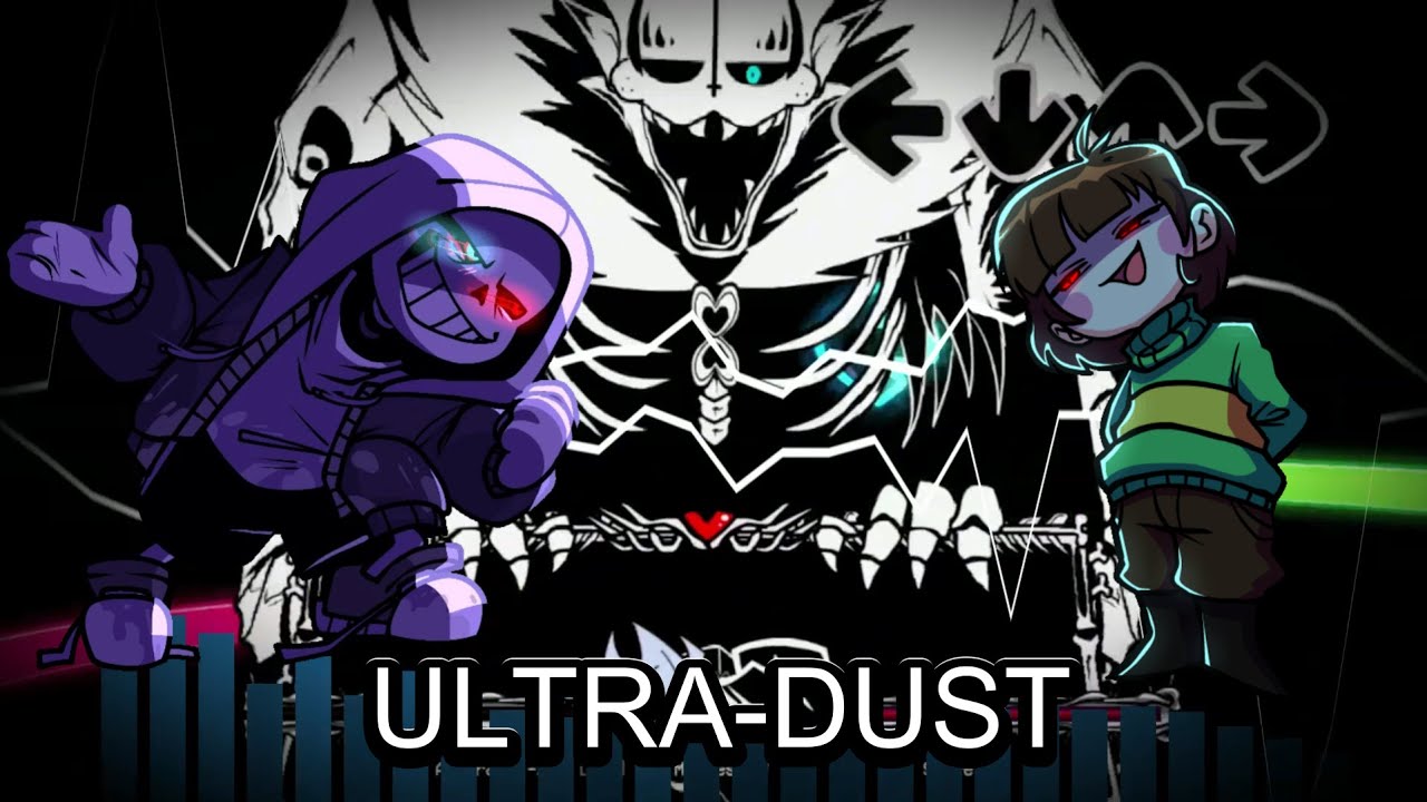 ULTRA-DUST / Ultra-Field but Dust sans and Chara sing it! (FNF Cover)