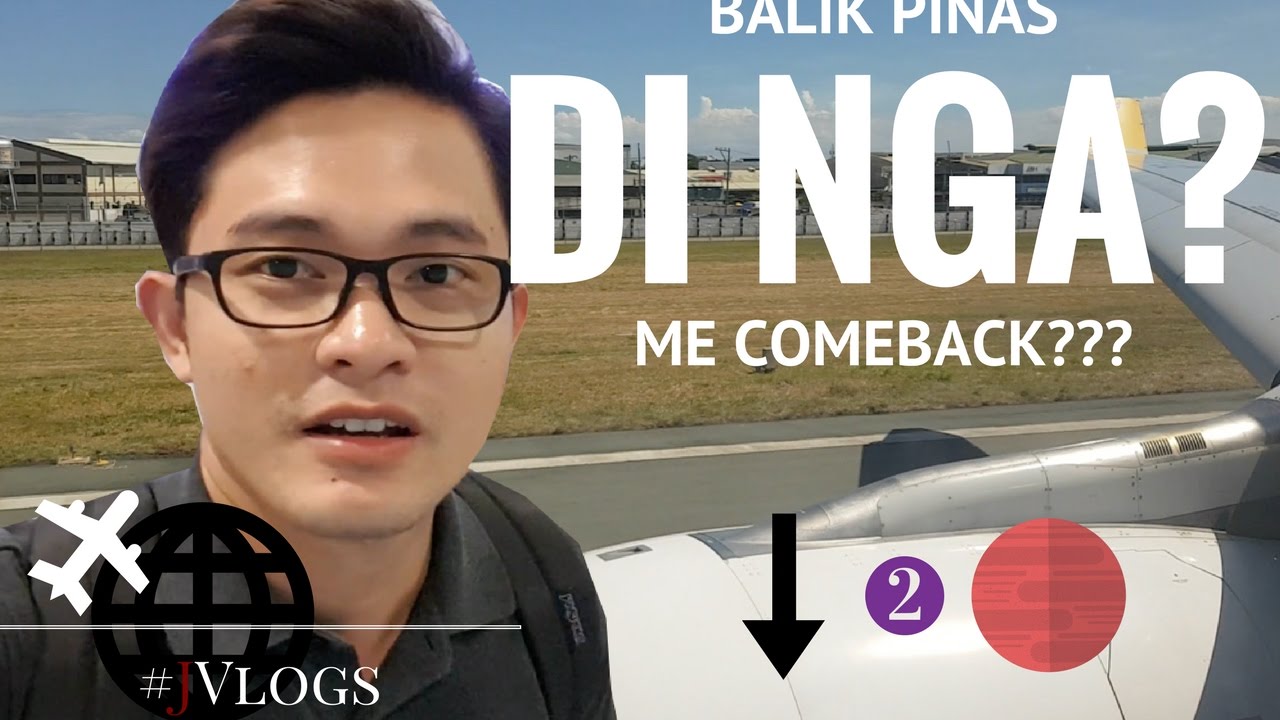 #JVlog BALIK PINAS! Down To Mars For Comeback???