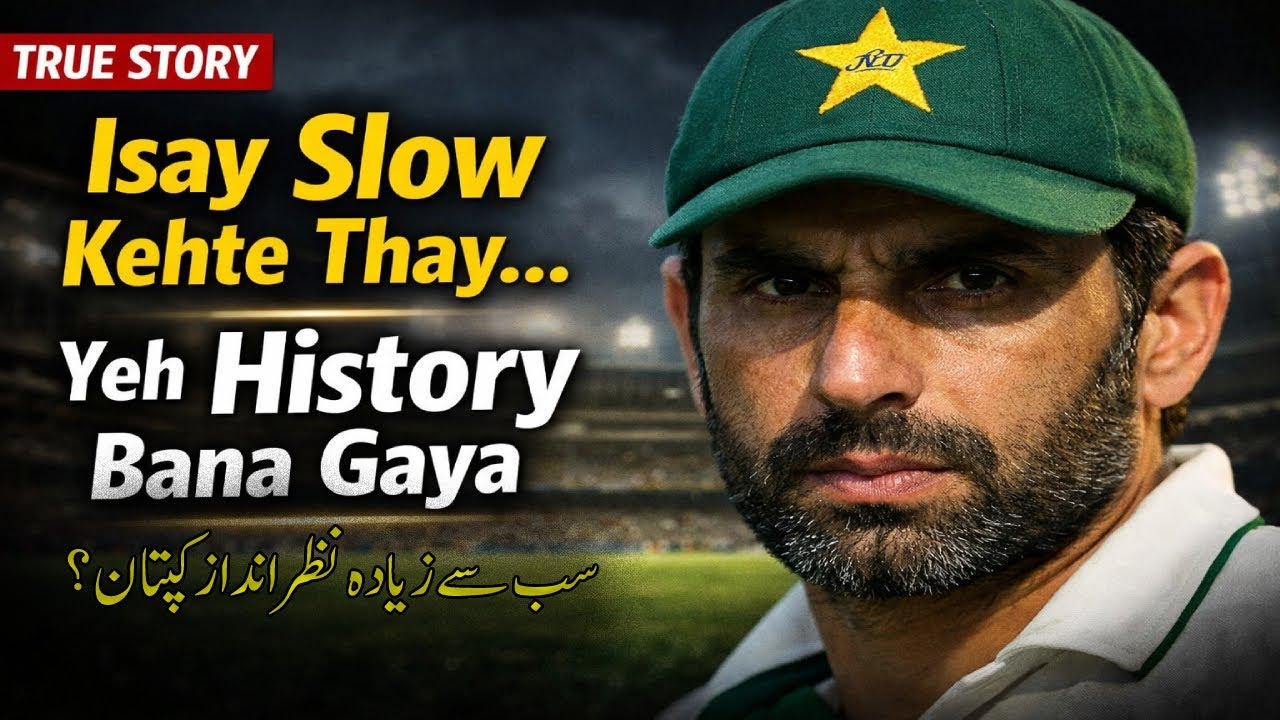 Misbah-ul-Haq: The Most Underrated Captain Who Rebuilt Pakistan Cricket | Full Story