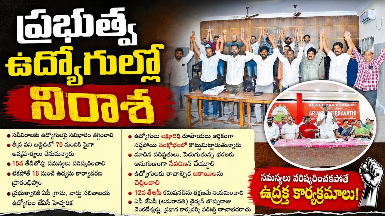 AP Govt Employees Latest News | AP Sachivalayam Employees Latest News | GSWS News | SGSW Employees 