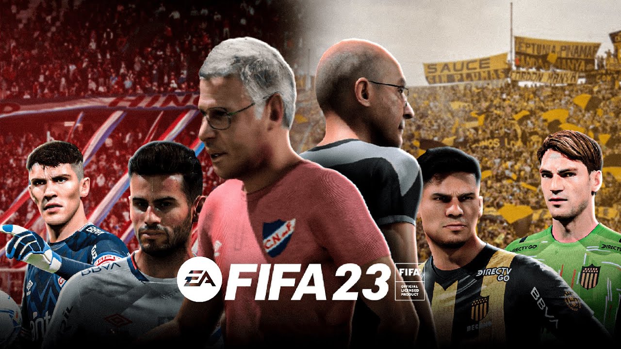 Gameplay Peñarol Vs Nacional FIFA 23 Fútbol Uruguayo FabroPatch