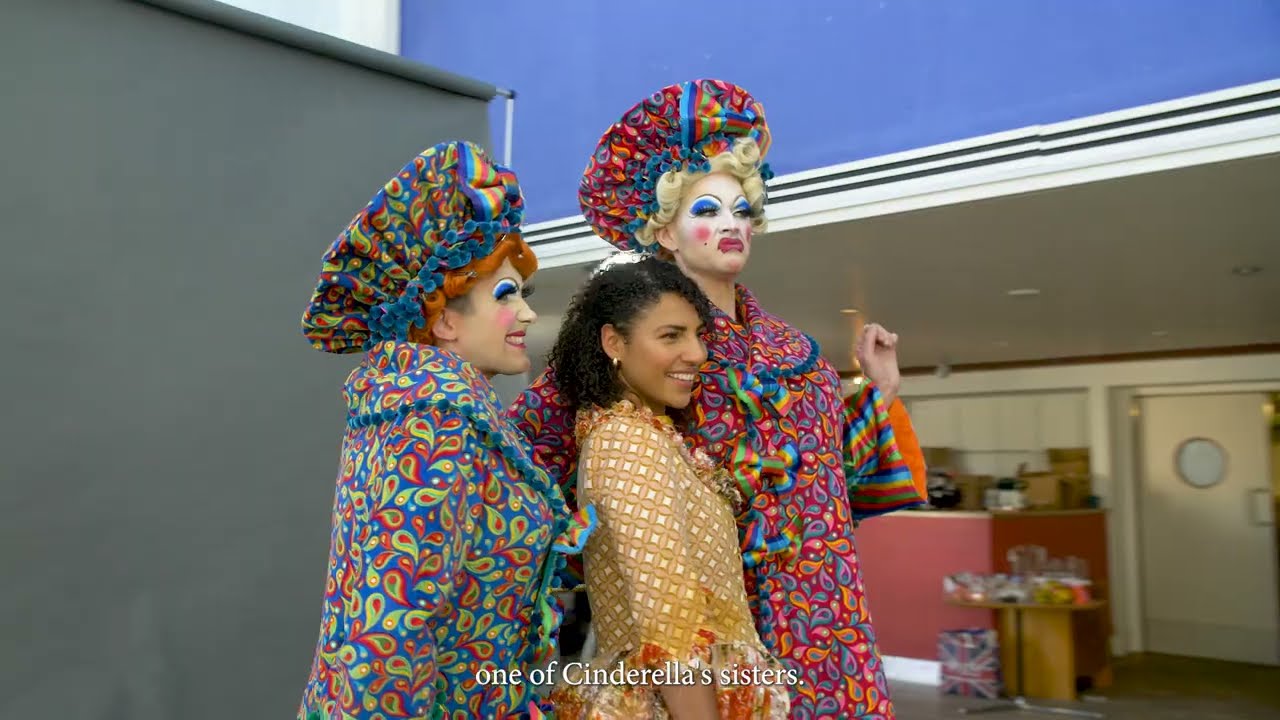 Cinderella: behind the scenes!