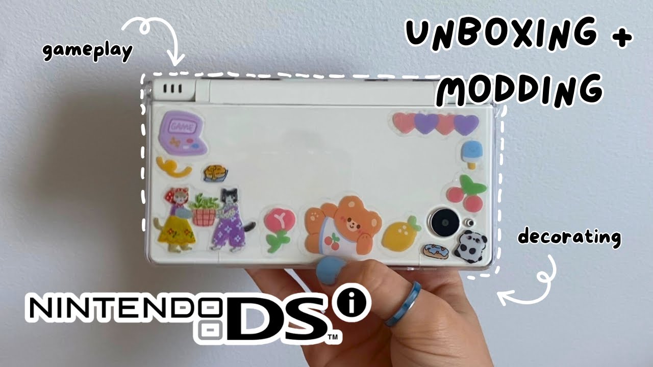 unbox, mod, and decorate a dsi with me | nintendo dsi in 2026