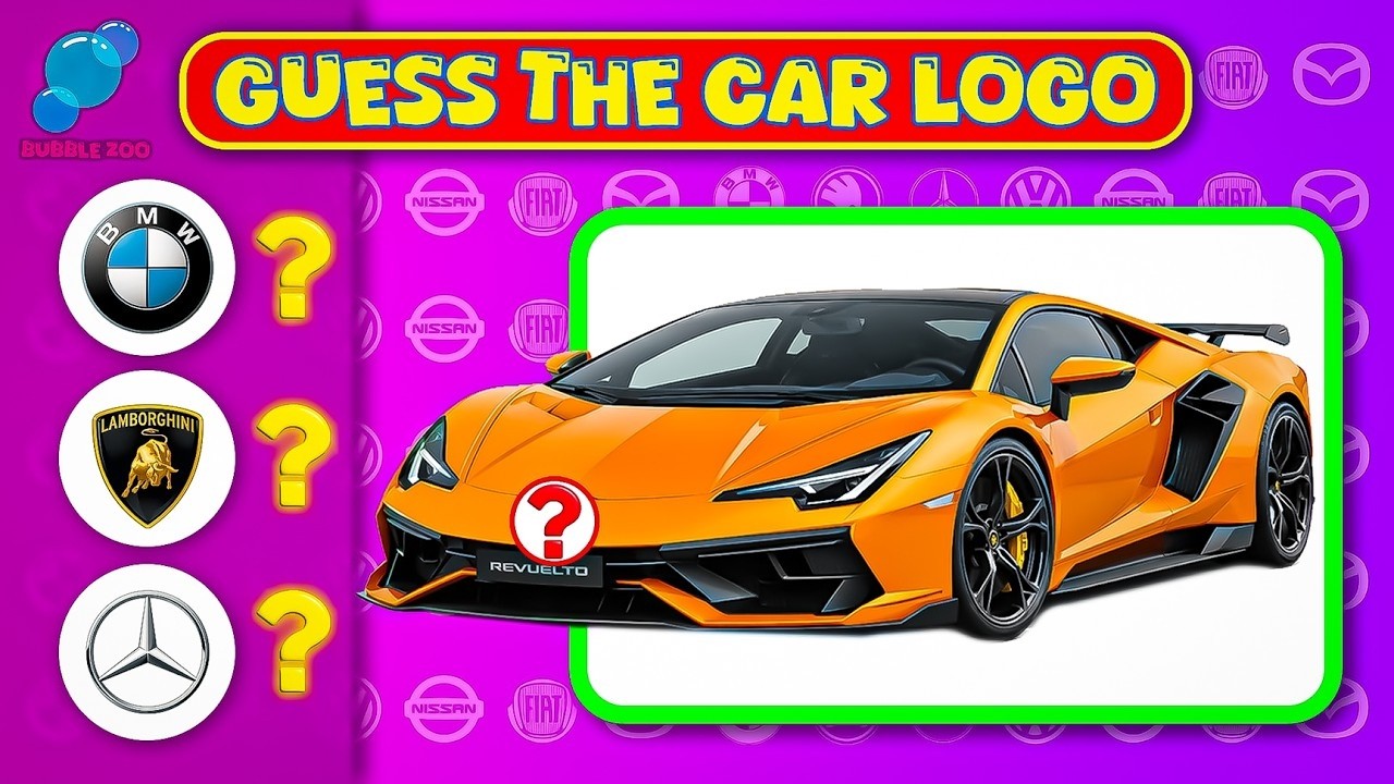 Kids Challenge: Guess the Car Logo! 🌈 | PART 2
