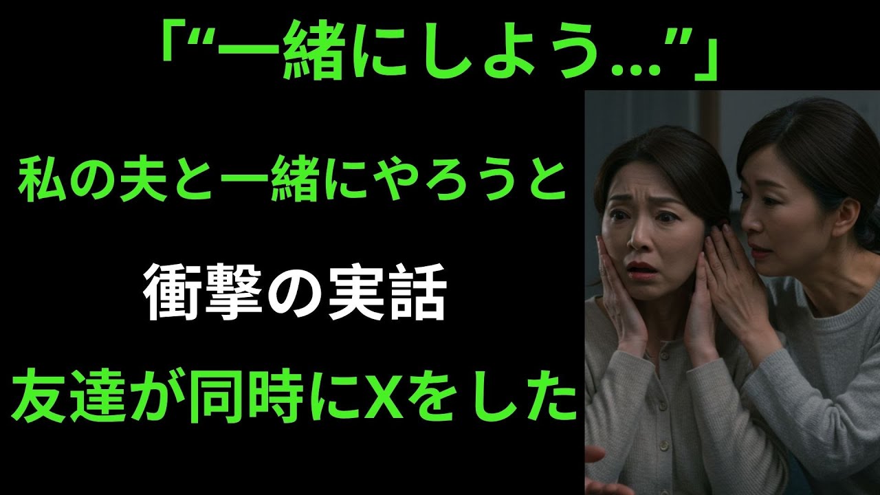 【シニア恋愛】（衝撃の実話）「一緒に“アレ”しよう」――友人が謝礼を払うから夫婦同伴でどうか、と持ちかけてきた… | 実話｜オーディオブック｜人生物語｜再婚｜中年の愛｜熟年の愛｜シニアロマンス