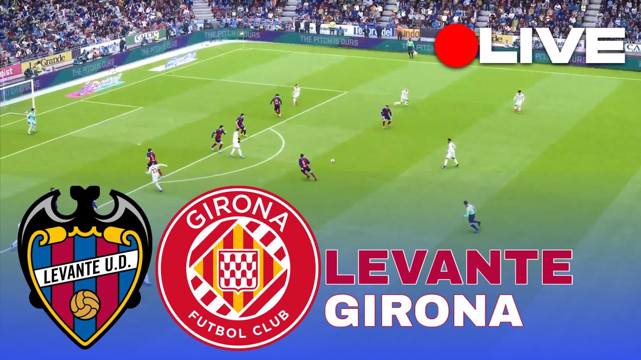 Levante vs Girona La Liga 2026 Pes 2021 GAMEPLAY