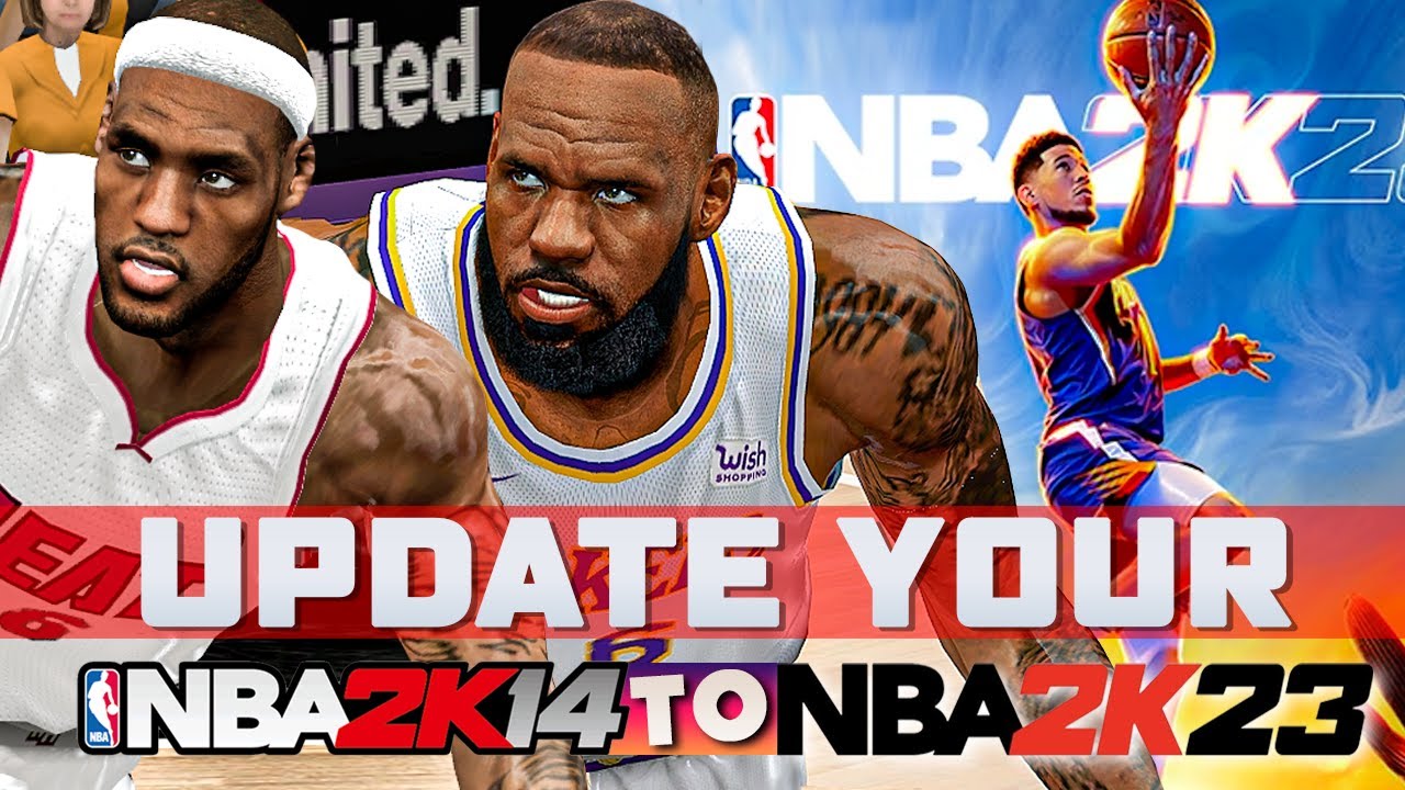 HOW TO UPDATE YOUR NBA 2K14 TO NBA 2K23