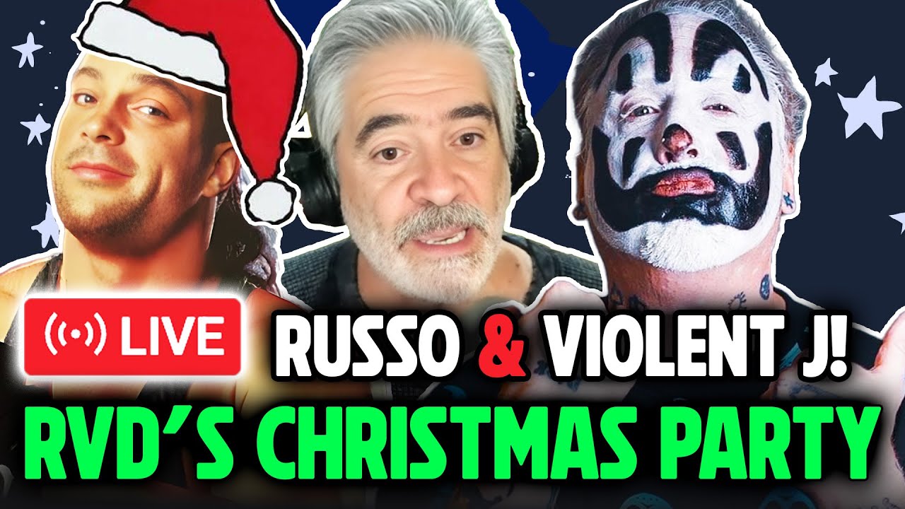 RVD Christmas Party TONIGHT With Vince Russo & Violent J!