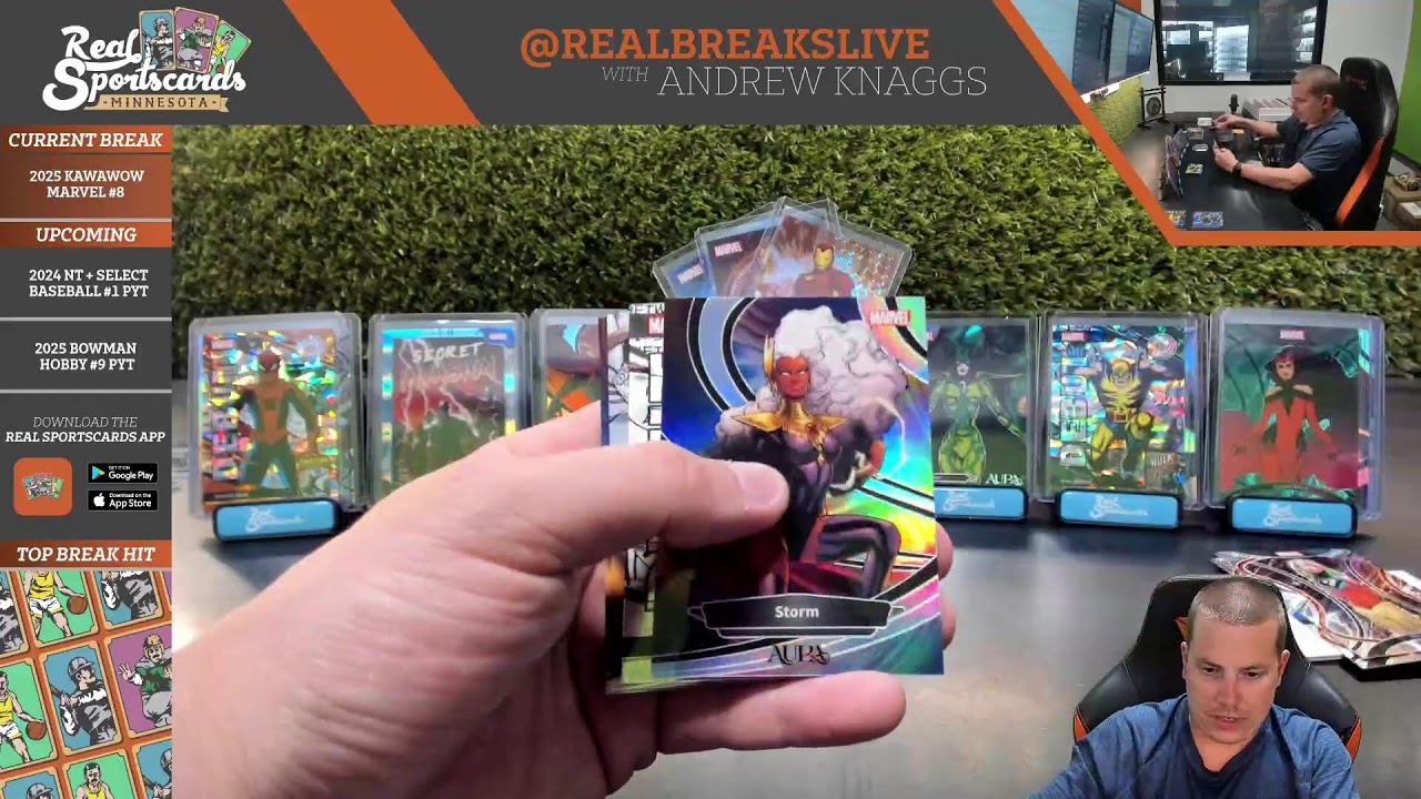 2025 Kakawow Aura MARVEL #8 Full Case Pick Your Character