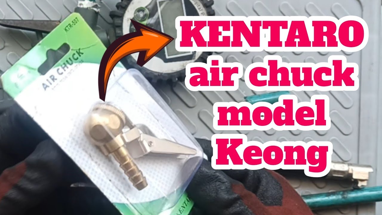⚙️Kentaro air chuck isi angin ban model keong tire inflator