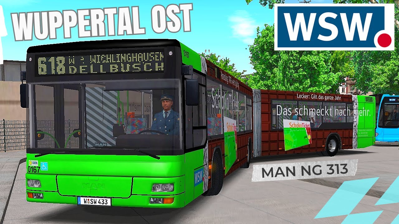 OMSI 2 [60 FPS] - WUPPERTAL OST - DRAMA im NG313! 🚌😱 - Let's Play Omsi 2 [#943]