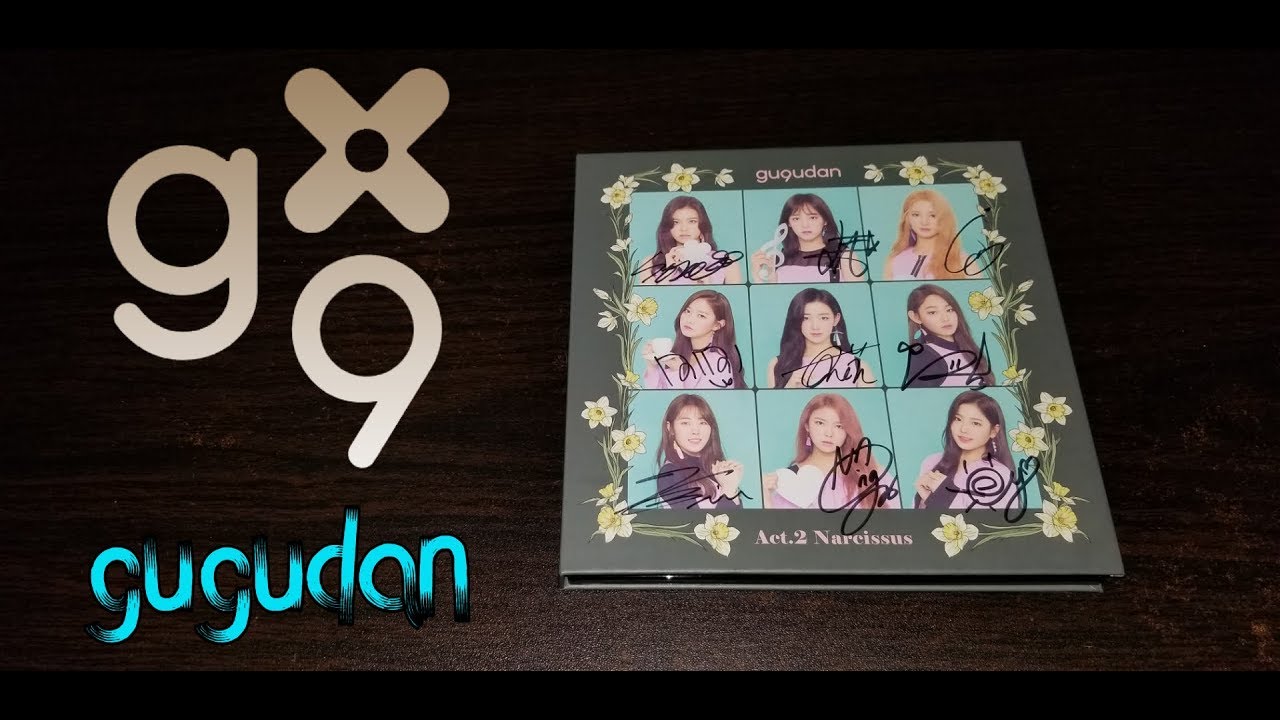 (Signed) gugudan 구구단 2nd Mini Album 'Narcissus' Act.2 | Unboxing