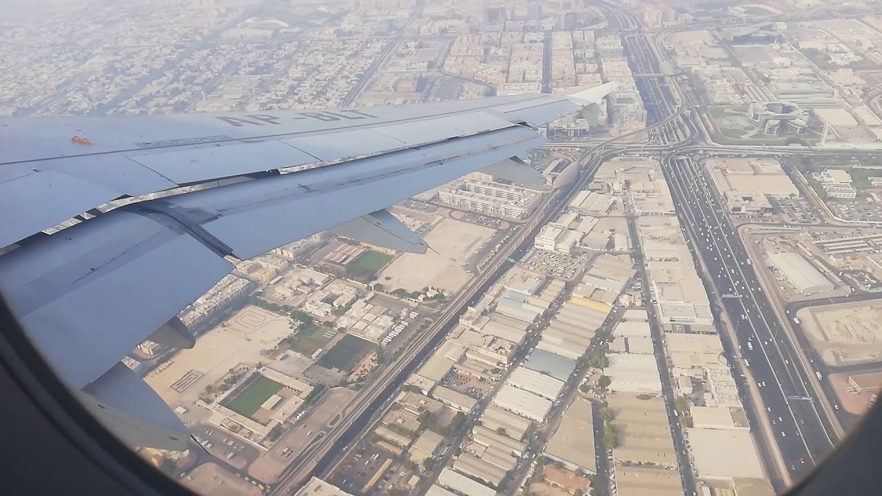 PIA PK212 Stunning Takeoff Dubai to Islamabad