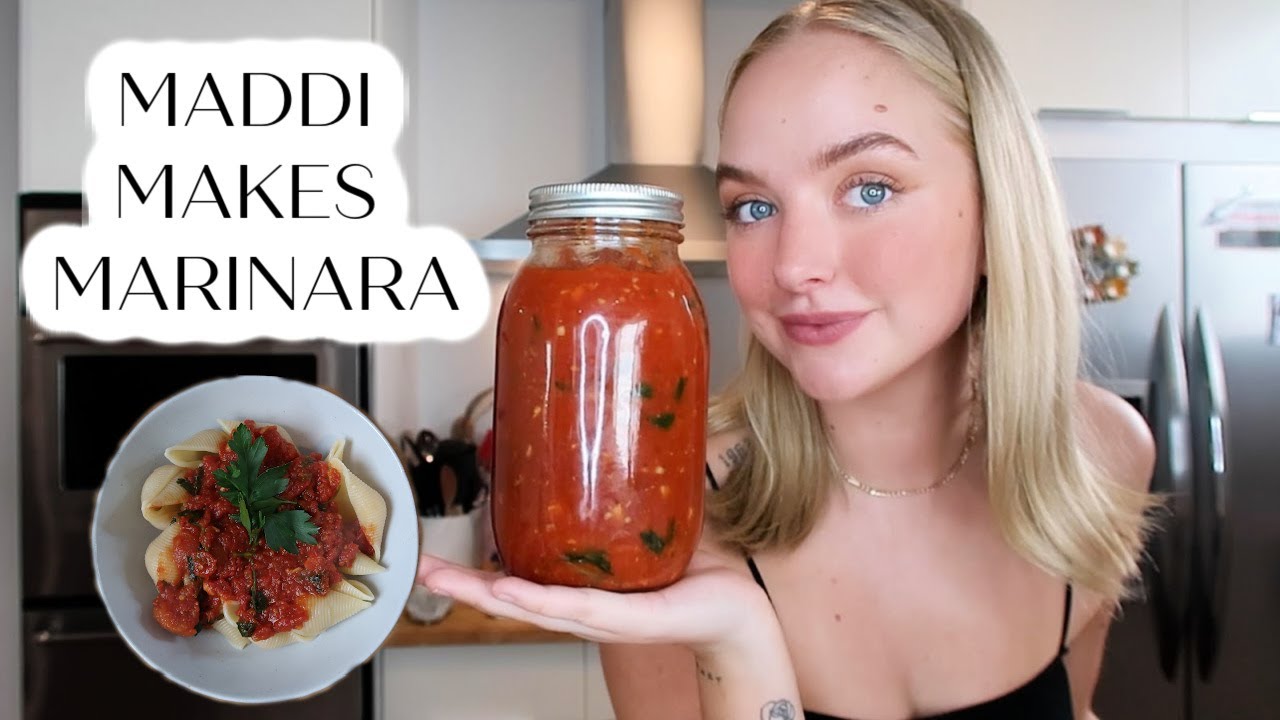 How to Make Pasta Sauce From Scratch | Cook With Me