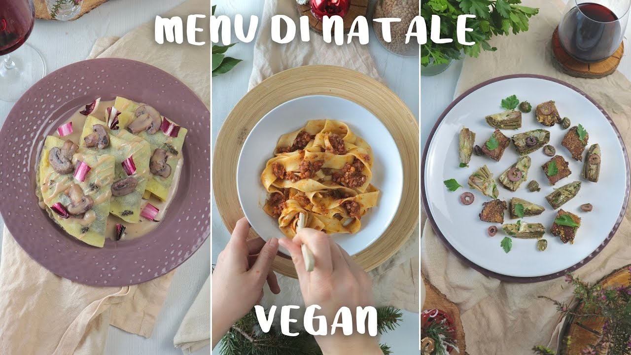 MENU VEGAN per NATALE: 3 ricette che stupiranno i vostri amici e parenti onnivori 🌱💫