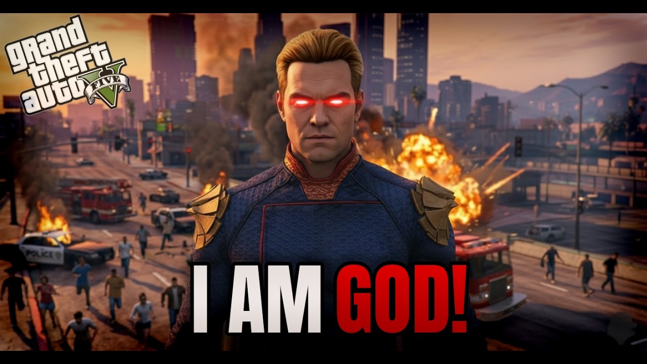 I Became the EVIL SUPERMAN in GTA 5! (Homelander)