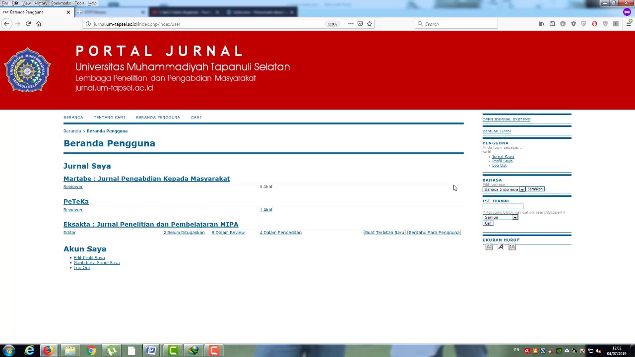 Proses Editing, Reviewer dan Publish Issue Pada OJS 2