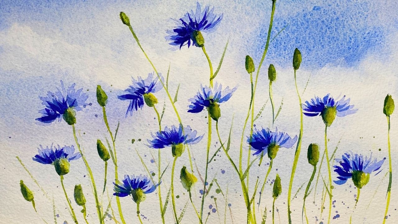Easy Watercolour Flowers Anyone Can Paint