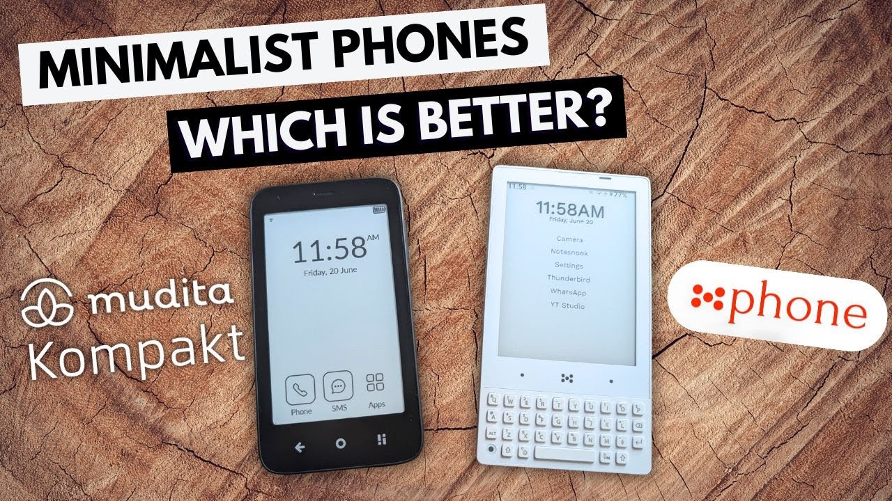 Mudita Kompakt vs. Minimal Phone MP01 | Which Minimalist Phone is Best?