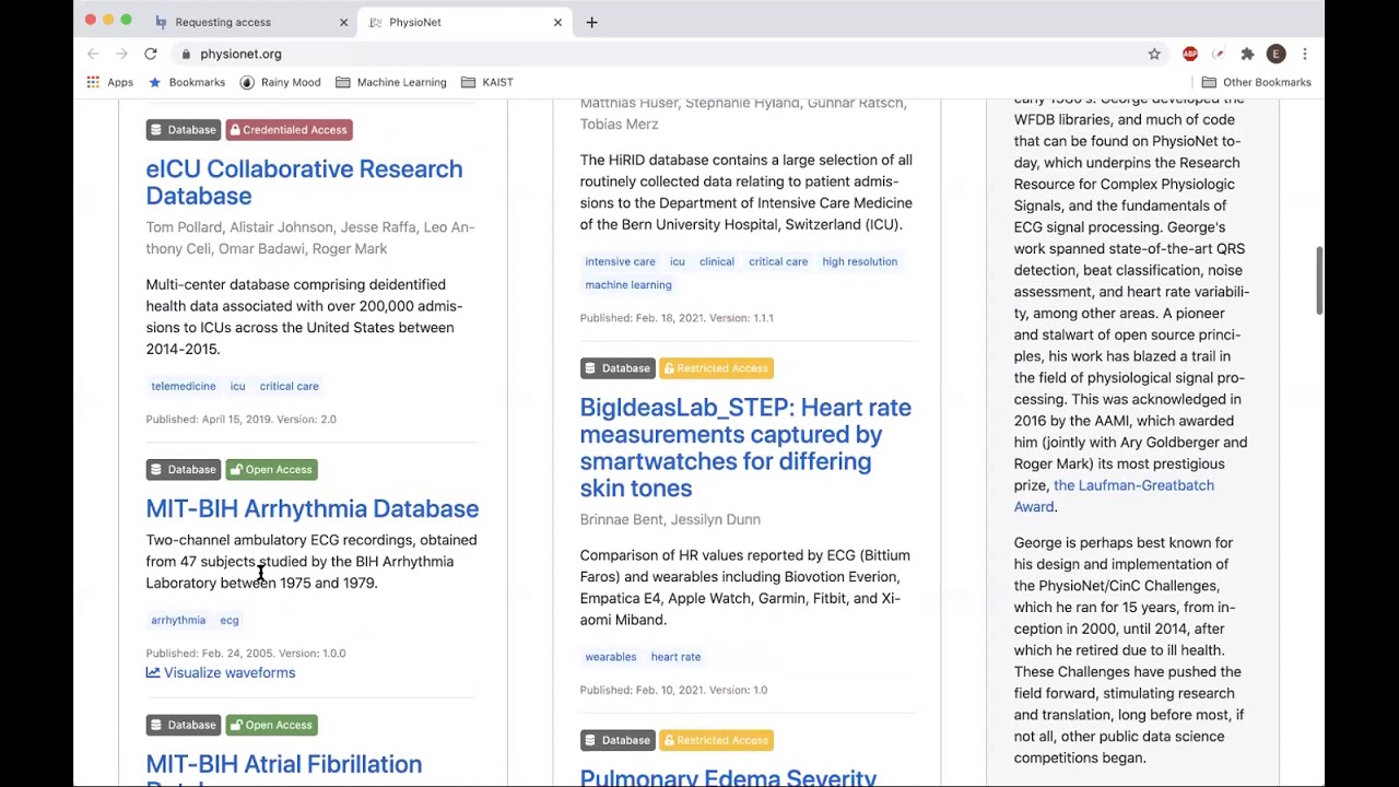 Machine Learning for Healthcare (AI612, Spring 2021), Class 2: Electronic Health Records