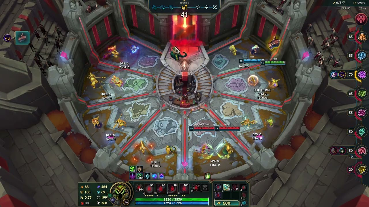 LoL Arena Veigar+Jinx 2nd place