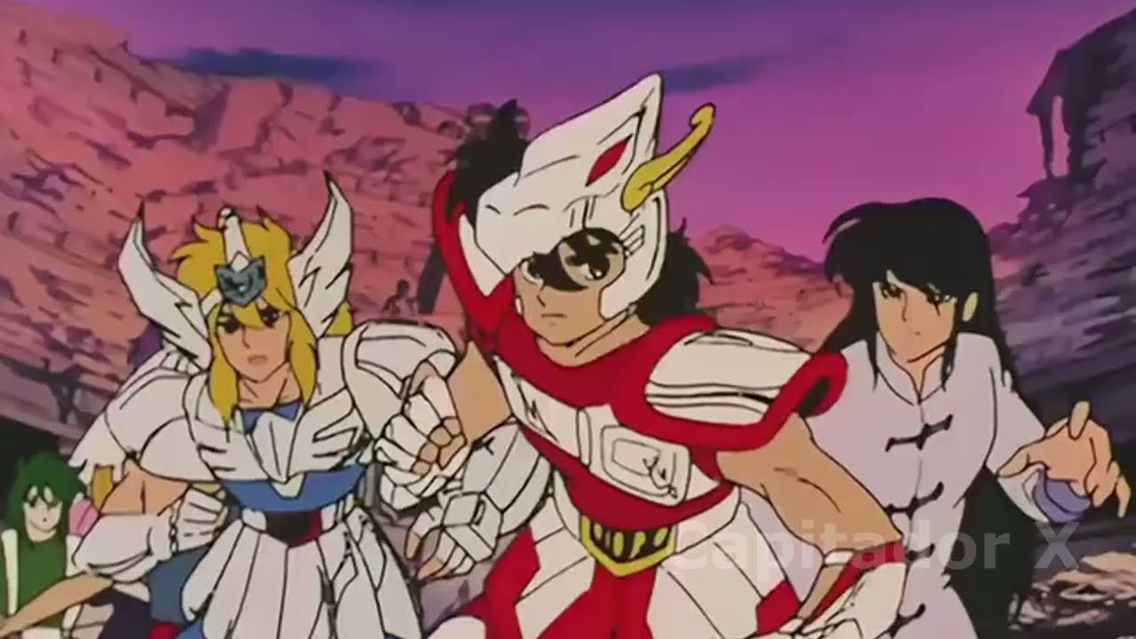 Babel aparece y se arma la bronca en el Coliseo - saint seiya