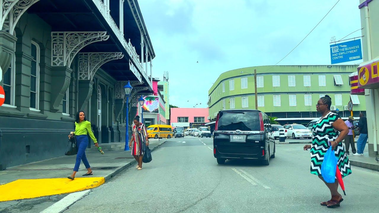 UNUSUALLY CLOUDY Day in PARADISE 🇧🇧 | TO BRIDGETOWN BARBADOS