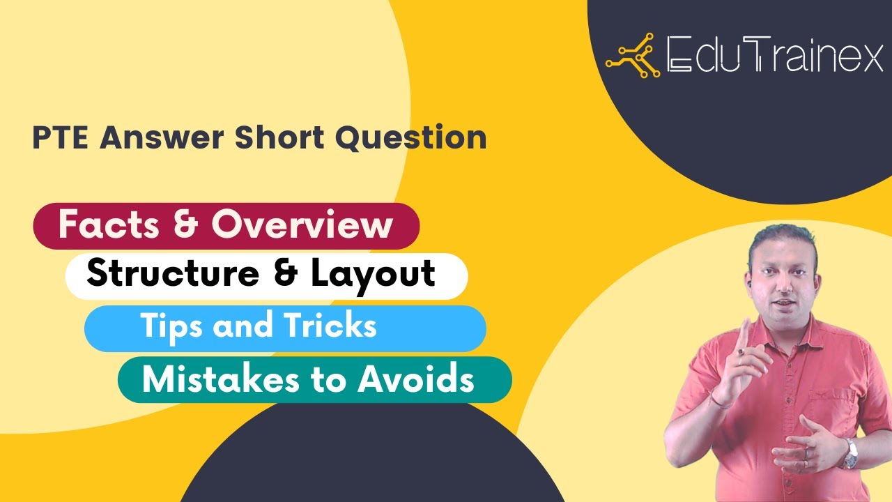 PTE Speaking - Answer Short Question | Tips and Tricks 2023 | Edutrainex