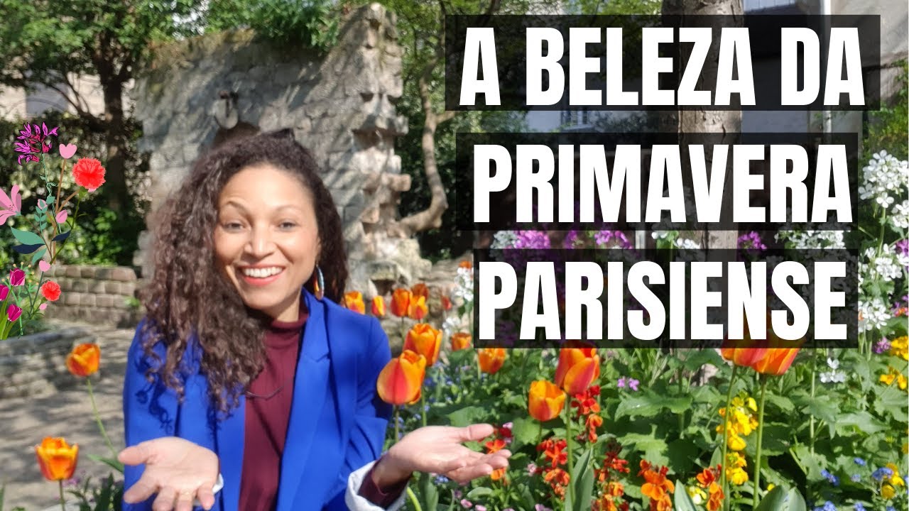 A beleza da primavera em Paris