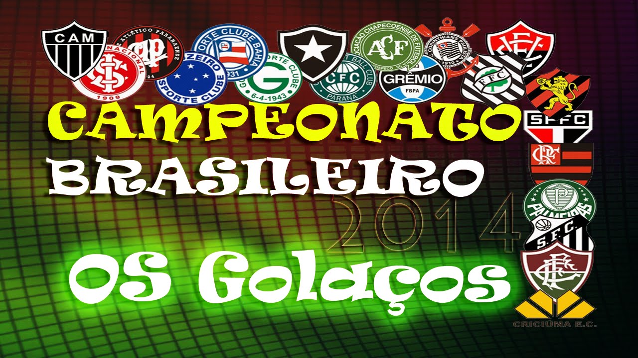 Campeonato Brasileiro 2014 - Os Golaços - 1ºTurno