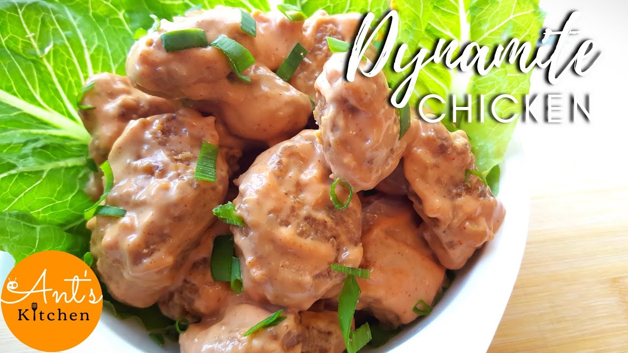 DYNAMITE CHICKEN RECIPE - How to Make the Best Dynamite Chicken! (PF Chang's Style) | Ant's Kitchen