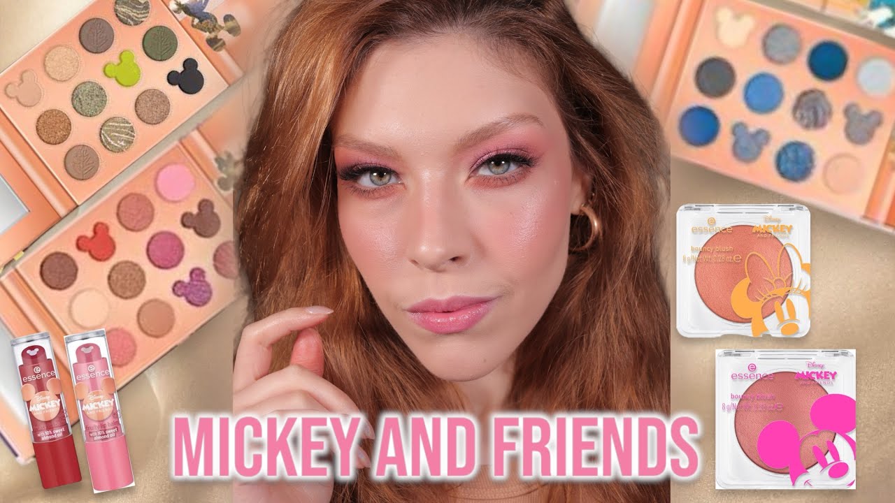 Nova coleção ESSENCE DISNEY *MICKEY AND FRIENDS* Paleta 02 Imagination has no age