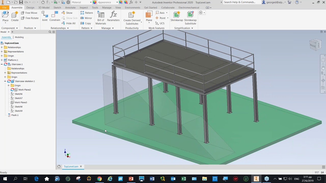 Inventor 2020 - New Frame Generator
