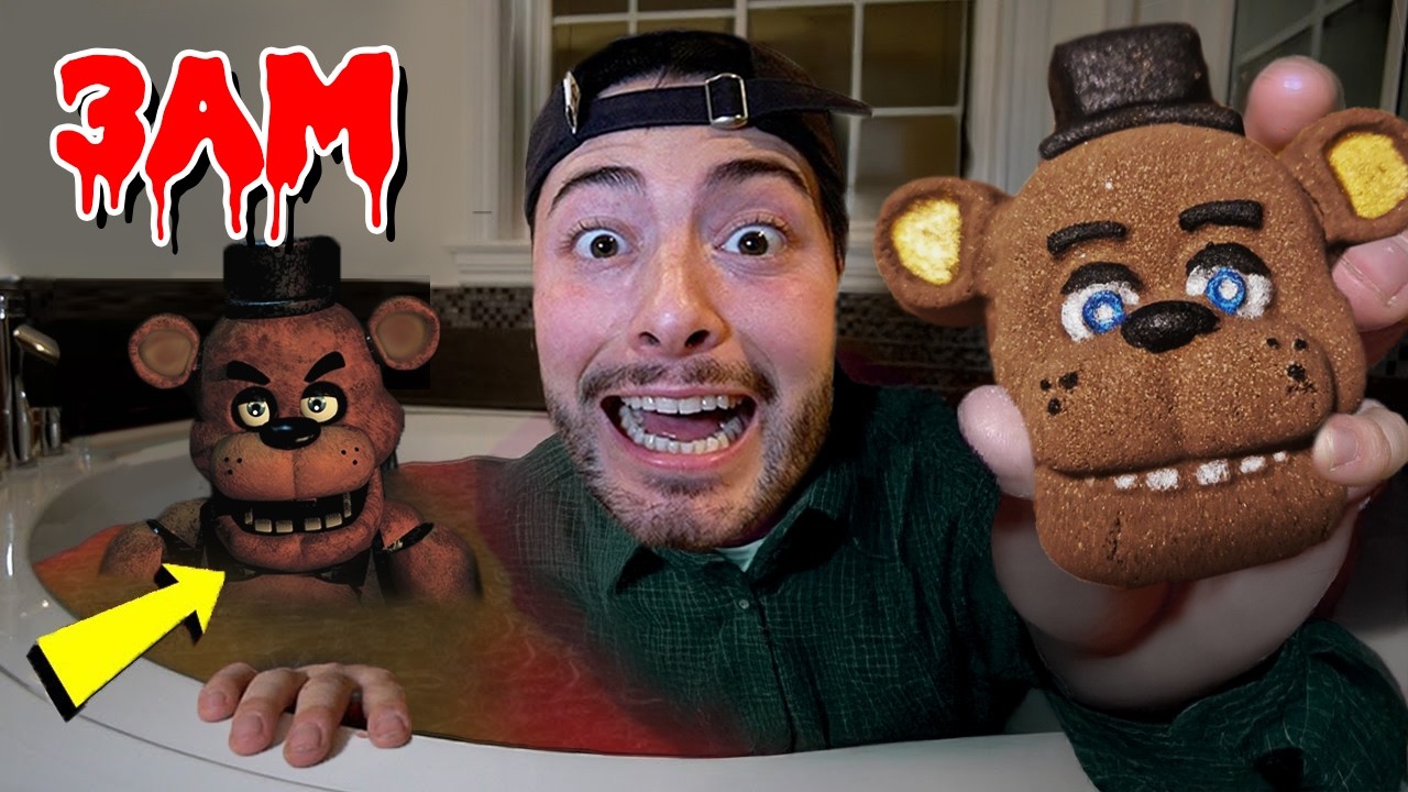 DO NOT USE FIVE NIGHTS AT FREDDY'S BATH BOMBS AT 3 AM!! (SCARY)