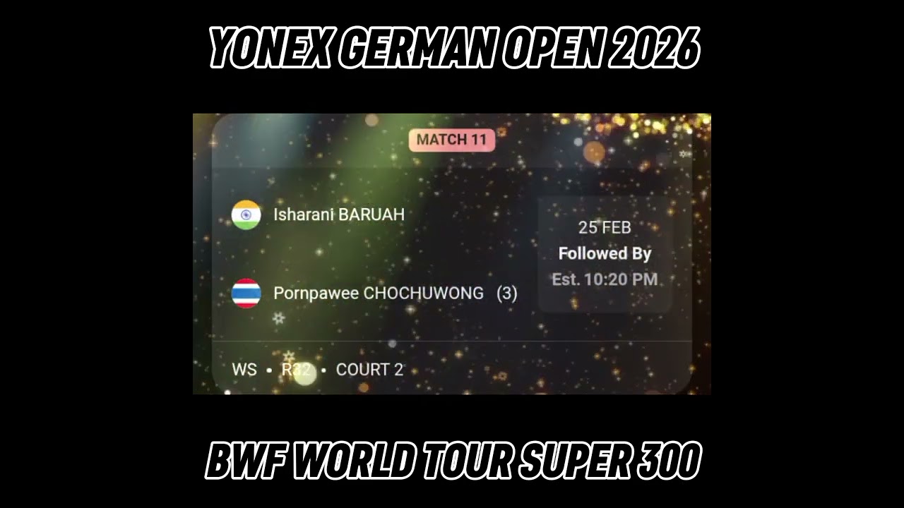 Yonex German Open 2026 Round of 32
