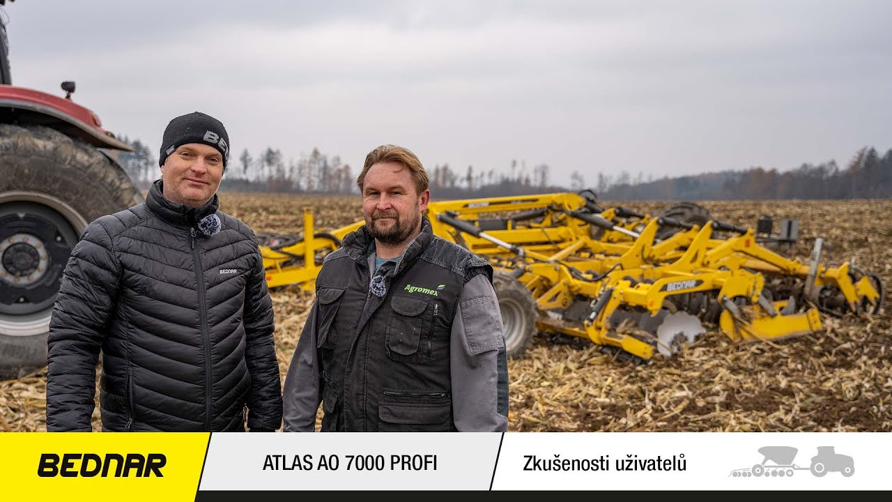 BEDNAR ATLAS AO_PROFI Is the Fifth Machine in the Yellow Fleet at Mr. Turek’s Farm
