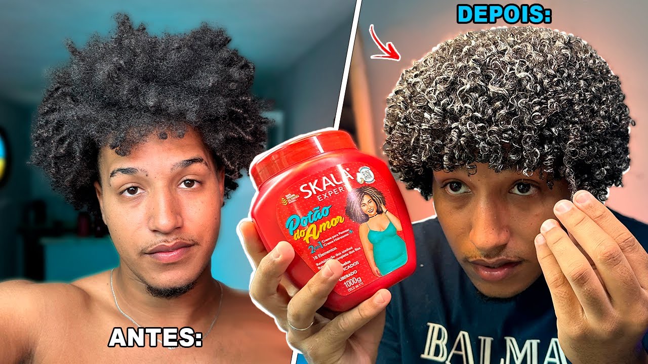 FINALIZEI MEU CABELO CRESPO/CACHEADO COM SKALA PELA PRIMEIRA VEZ