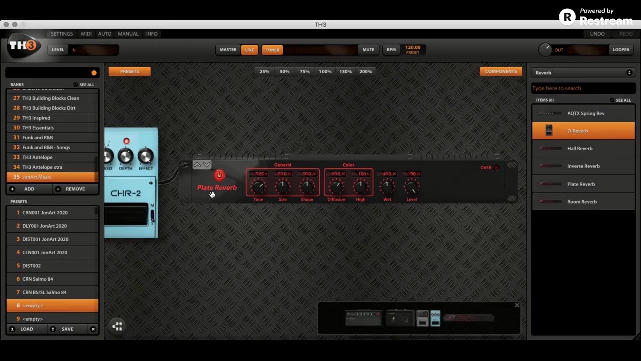 JonathanArtavia - JAGTR-AMP Live Stream About TH3 Overloud