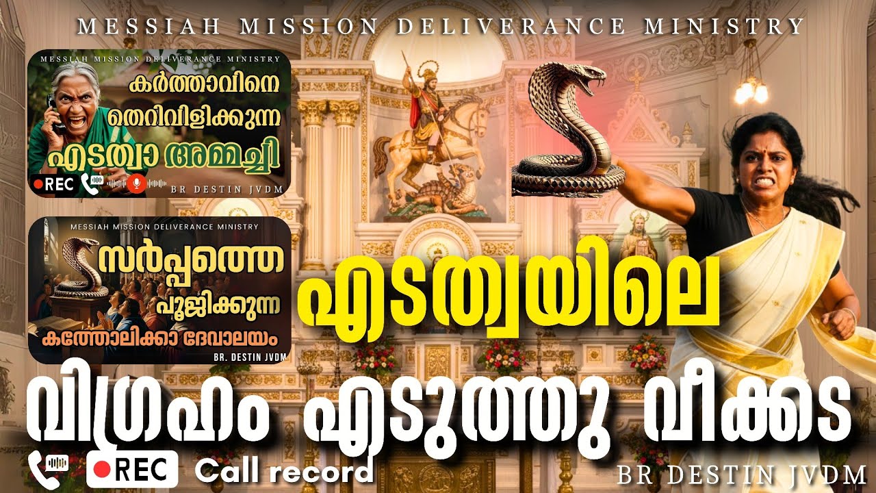 കൃപാസന മാതാവിനോട് എന്തിനാണ് ശത്രുത ❓ Br. Destin | JVDM