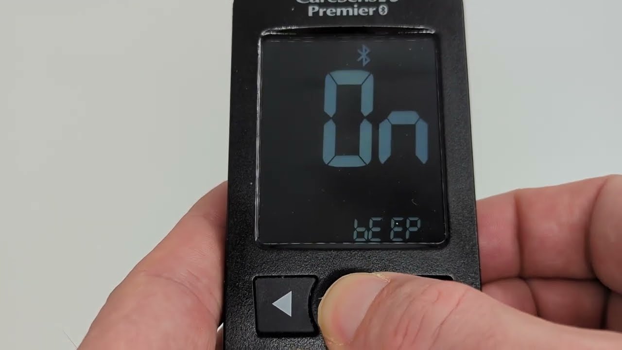 CareSens N Premier glucosemeter: tijd en datum aanpassen