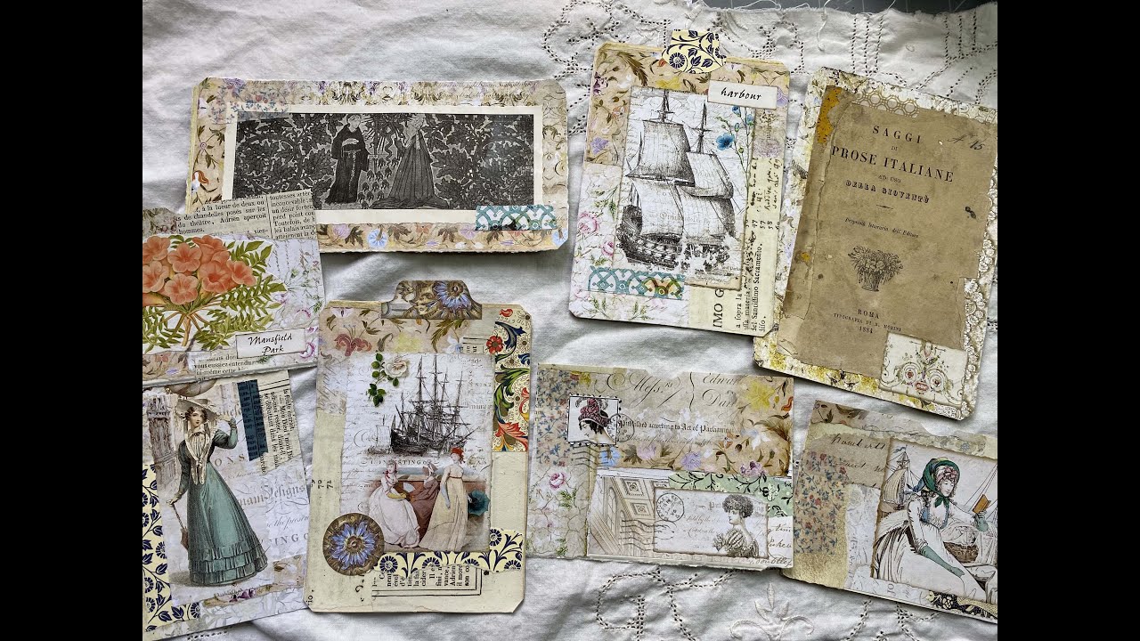 Craft with me | DT Medieval Mirage | Ode to Jane Part 4 | making ephemera