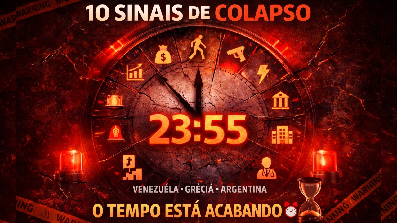 10 Sinais de Colapso Que Todo Mundo Ignora (Até Ser Tarde Demais)