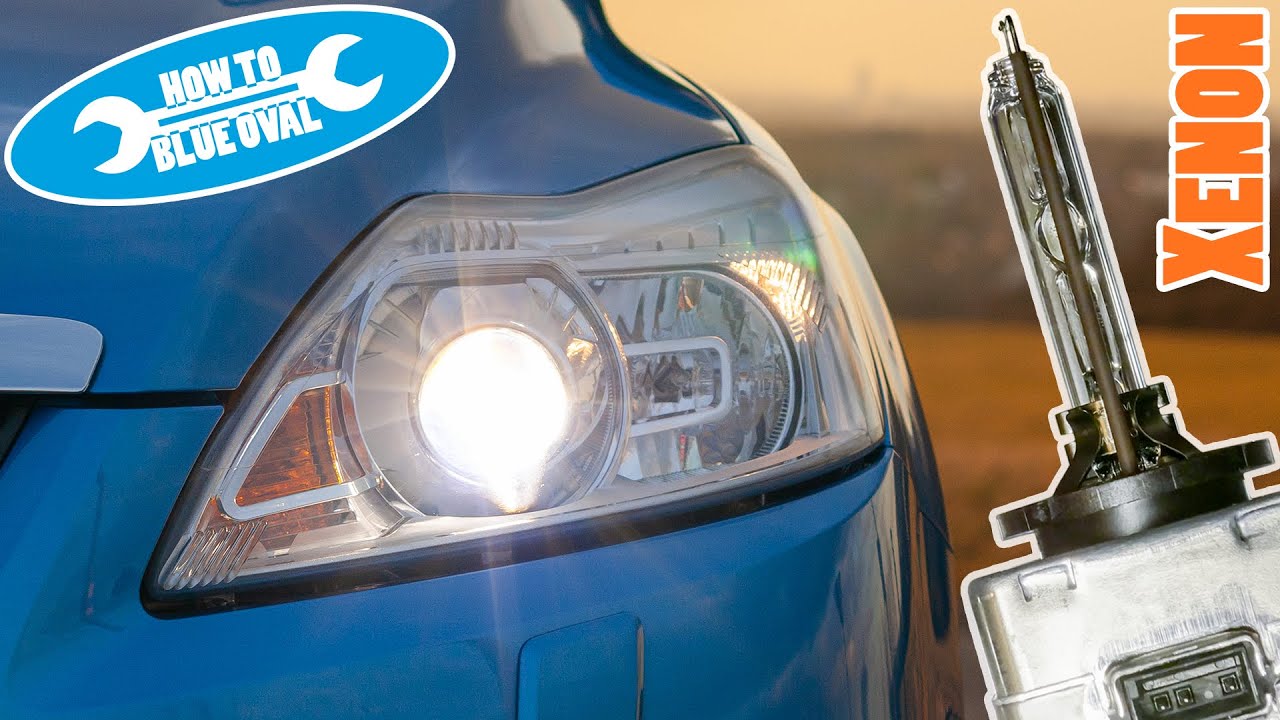Ford Focus Mk2 FL (DA3/DB3, 08-10) как заменить ксеноновую лампу.